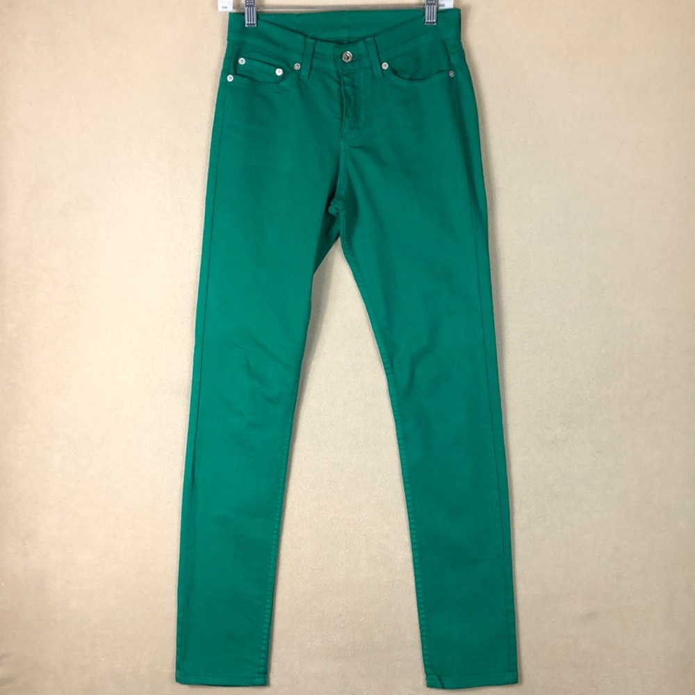 Vintage Y2K Solo Semore Green Made in USA‎ Jeans Women’s size 26